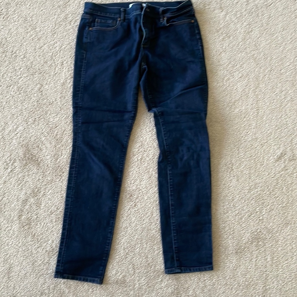Dark blue denim